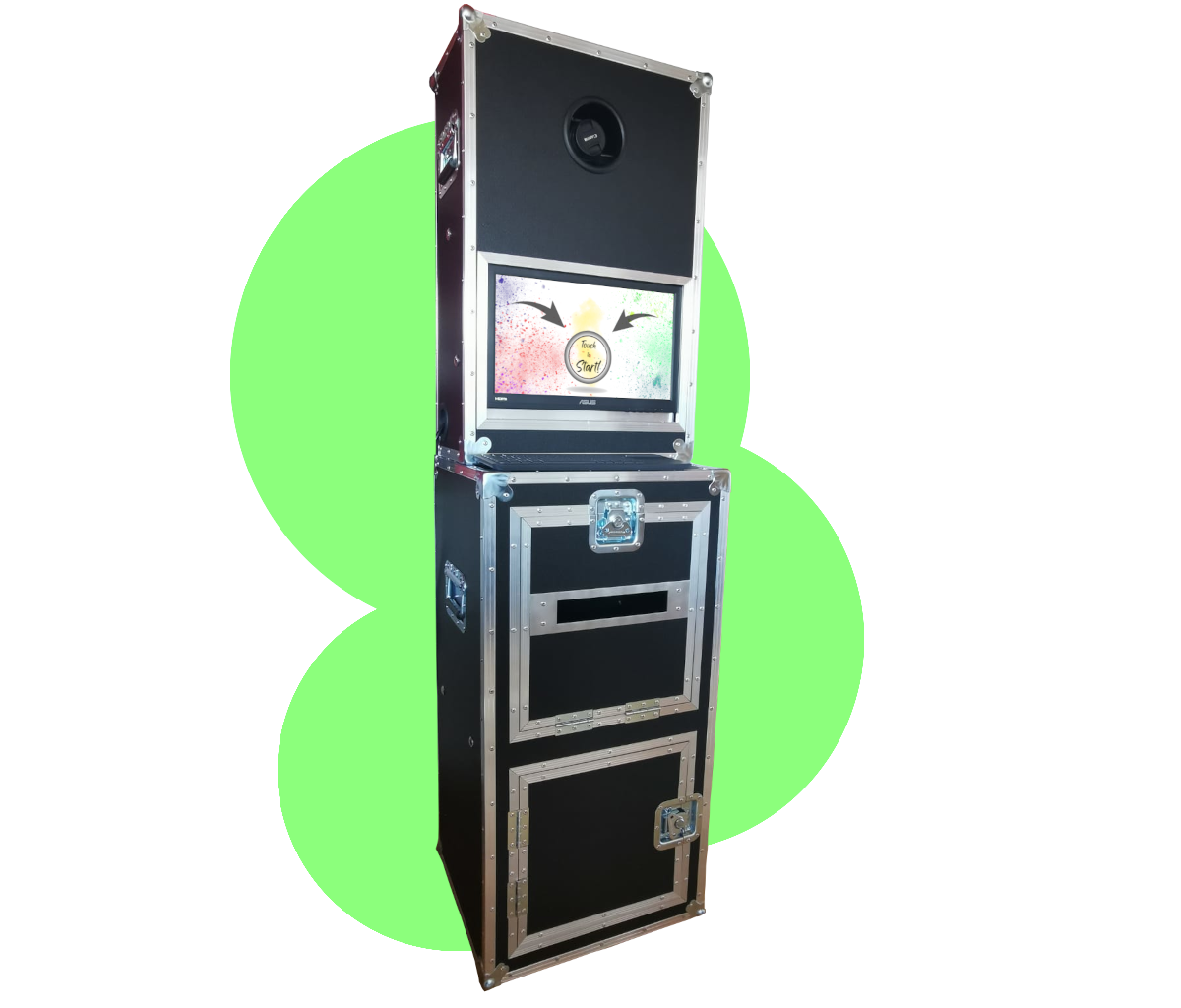 Klassische Fotobox Setup